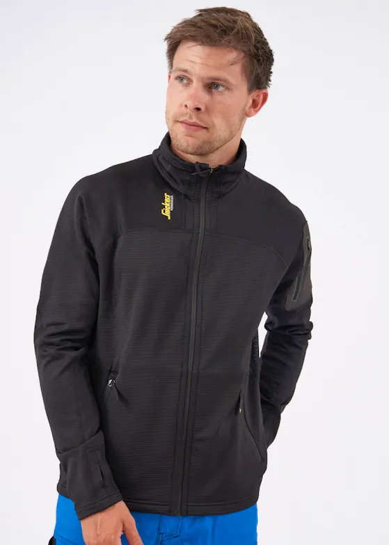 Snickers Workwear Body Mapping Micro Fleece Jas 9438