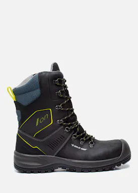 Solid Gear Ion Hoog S3L Werkschoen Zwa/Groen