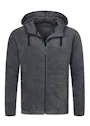 Stedman Power 5040 Fleece Cardigan Hooded Verwarmd Regular Fit miniatuur