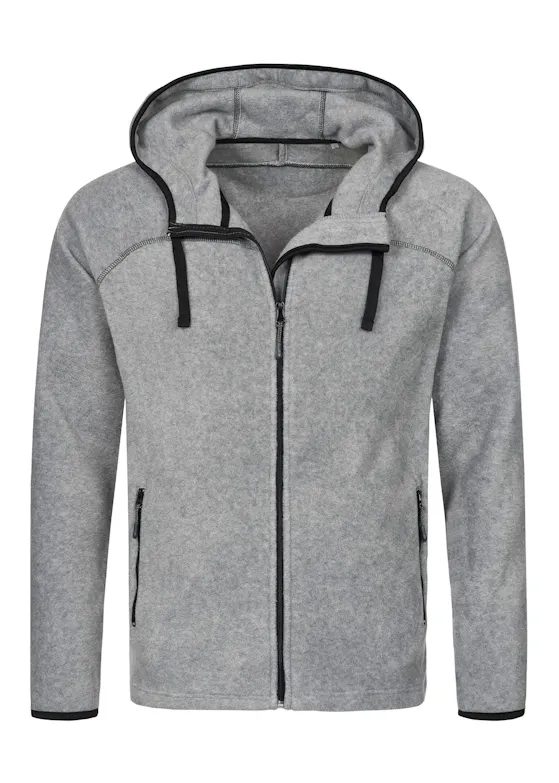 Stedman Power 5040 Fleece Cardigan Hooded Verwarmd Regular Fit