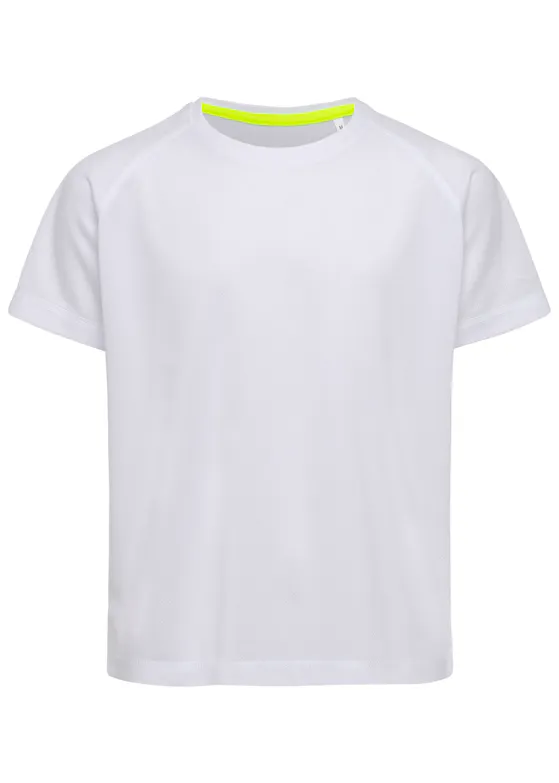 Stedman 8570 T-shirt Raglan Mesh Active-Dry SS Regular Fit Kinderen