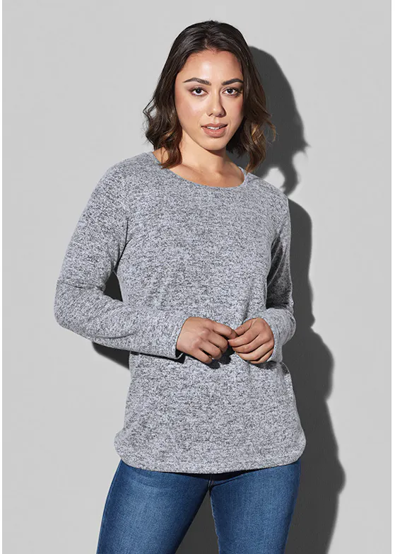 Stedman 9180 Sweater Knit Melange Regular Fit Dames