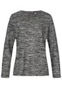 Stedman 9180 Sweater Knit Melange Regular Fit Dames miniatuur
