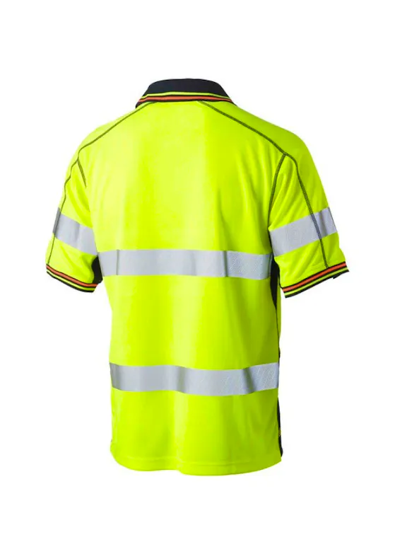 Bisley EK1219T Poloshirt Taped Hi Vis Polyester Mesh