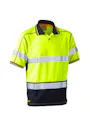 Bisley EK1219T Poloshirt Taped Hi Vis Polyester Mesh miniatuur