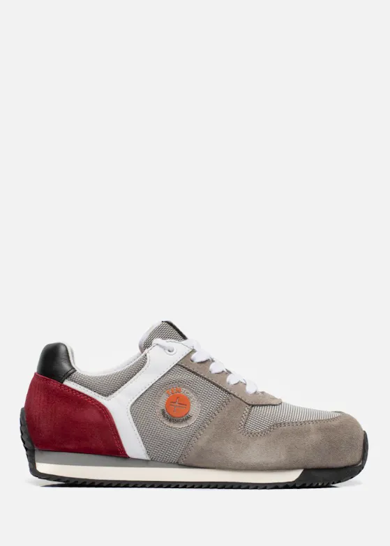 TenToes Werkschoen Alf S3 Grijs/Rood