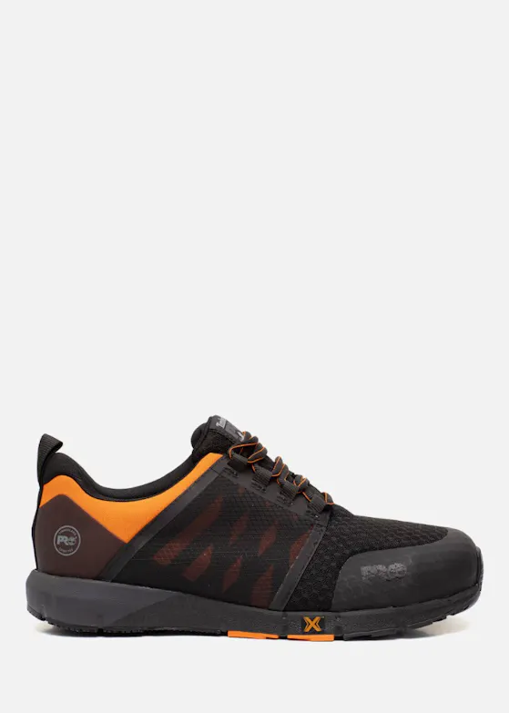 Timberland Radius AL FP S1 Werkschoen Zwart/oranje