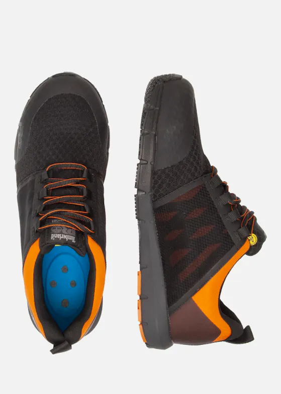 Timberland Radius AL FP S1 Werkschoen Zwart/oranje