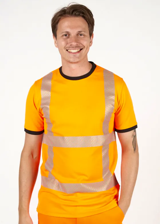 Tricorp 103701 T-shirt UV-bescherming Reflecterend RWS Revisible