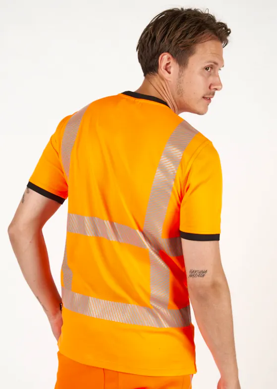 Tricorp 103701 T-shirt UV-bescherming Reflecterend RWS Revisible