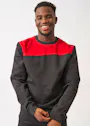 Tricorp 302013 Sweater Regular Fit Bicolor Naden miniatuur