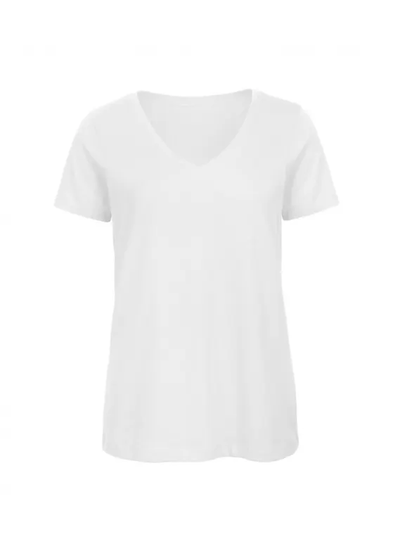 B&C Inspire BCTW045 V T-shirt Regular Fit Dames