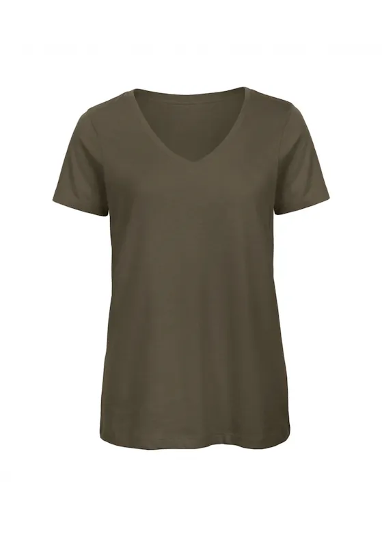 B&C Inspire BCTW045 V T-shirt Regular Fit Dames