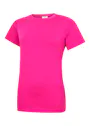 Uneek UC318 T-shirt Classic Crewneck Regular Fit Dames miniatuur