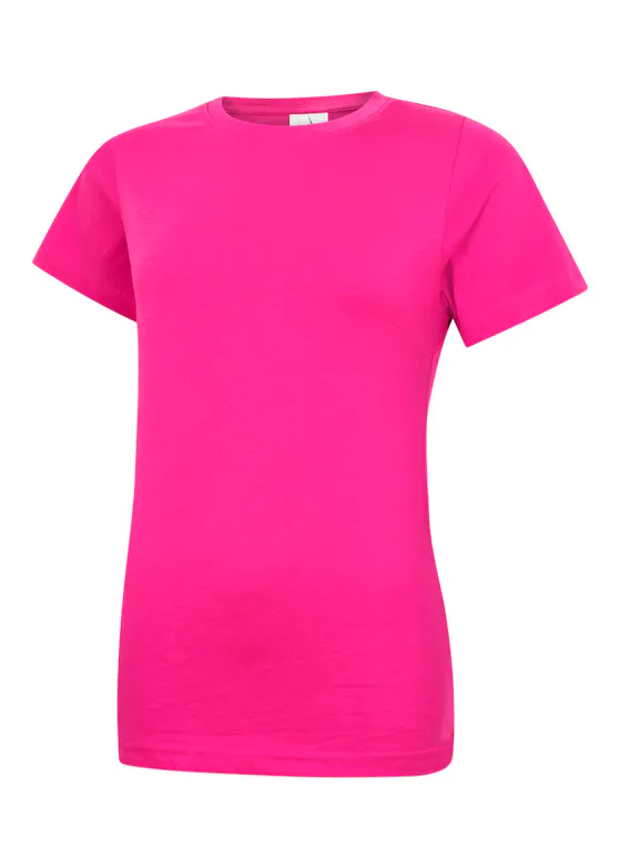 Uneek UC318 T-shirt Classic Crewneck Regular Fit Dames