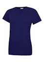 Uneek UC318 T-shirt Classic Crewneck Regular Fit Dames miniatuur