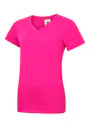 Uneek UC319 T-shirt Classic Crewneck Regular Fit Dames miniatuur