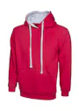 Uneek UC507 Sweater Contrast Hooded Regular Fit miniatuur