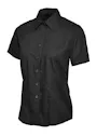 Uneek UC712 Overhemd Poplin Dames korte mouwen miniatuur