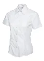 Uneek UC712 Overhemd Poplin Dames korte mouwen miniatuur