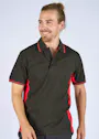 Uneek UC117 Poloshirt Bicolor Regular Fit miniatuur