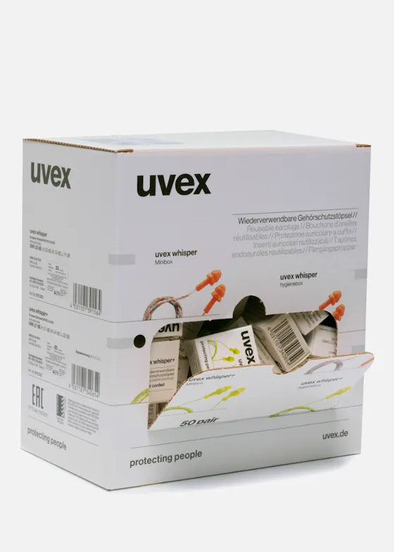 Uvex Whisper Oordop Met Koord (50 Paar)