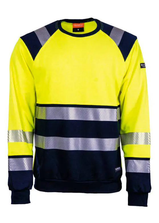 Tranemo 5085 89 Sweater Hi-Vis Vlamvertragend UV-bescherming Antistatisch