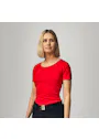 Texstar WT18 T-shirt Basic Slim Fit Dames miniatuur