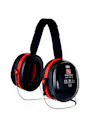3M Peltor Optime III Gehoorkappen H540B-412-SV Zwart/Rood Nekband miniatuur
