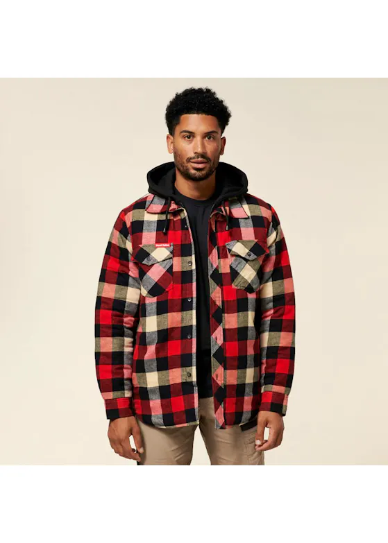 Hard Yakka Quilted Shacket G06690