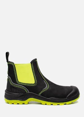 Buckbootz Buckz BVIZ3 Highviz Werkschoen S3 Geel/Zwart