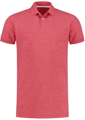 L&S Heather Mix Polo Short Sleeves Unisex LEM3552
