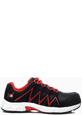 Jori Veiligheidsschoen Jo_Speedy Laag ESD S1P Zwart/Rood