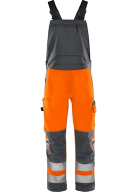 Fristads Trofta High Vis Green amerikaanse overall klasse 2 1030 GLPU