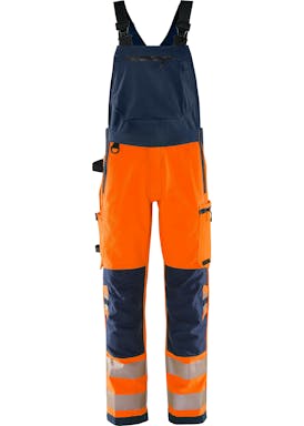 Fristads Stiby High Vis Green Amerikaanse overall stretch klasse 2 1031 GSTP