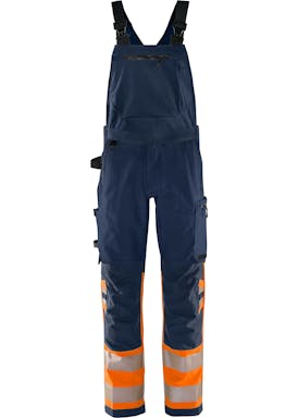 Fristads Stiby High Vis Green Amerikaanse overall stretch klasse 1 1032 GSTP