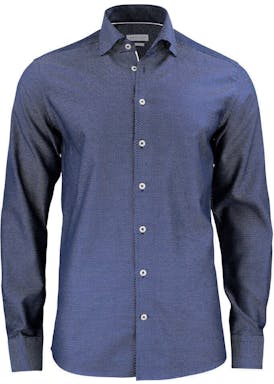 J. Harvest & Frost Hemd Purple Bow 49 Slim Fit