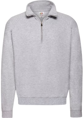 Fruit of The Loom Classic Zip Neck Sweat