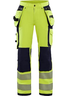 Blaklader Dames High Vis 4-Weg Stretch Werkbroek