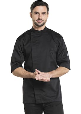 Chaud Devant Bacio Zwart Short Sleeve Koksbuis